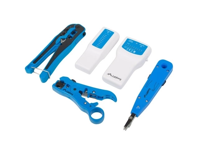 Installatieset voor LAN met RJ45 RJ11-tester