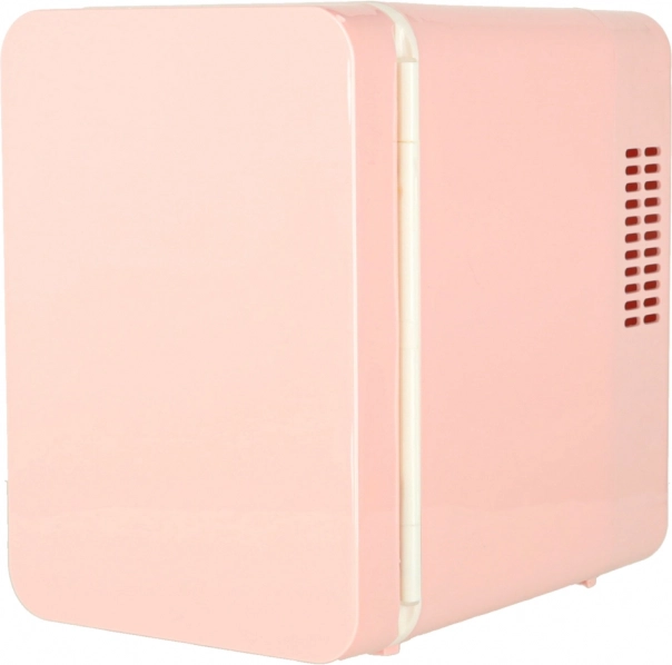 Elektrische draagbare mini-koelkast 2-in-1 roze 4L