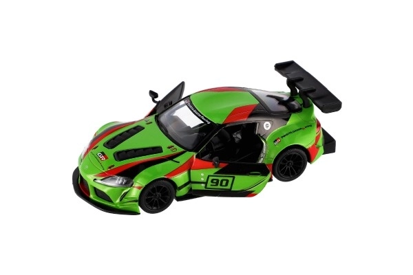 Auto Kinsmart Toyota GR Supra Racing metaal 13 cm