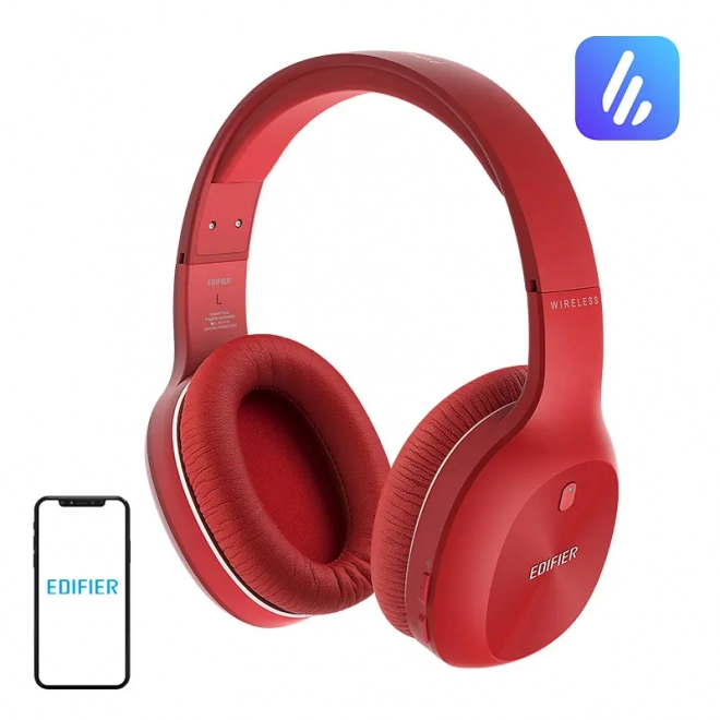 Draadloze koptelefoon Edifier W800BT Plus (rood)