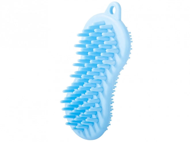 Siliconen massageborstel voor lichaam en hoofd