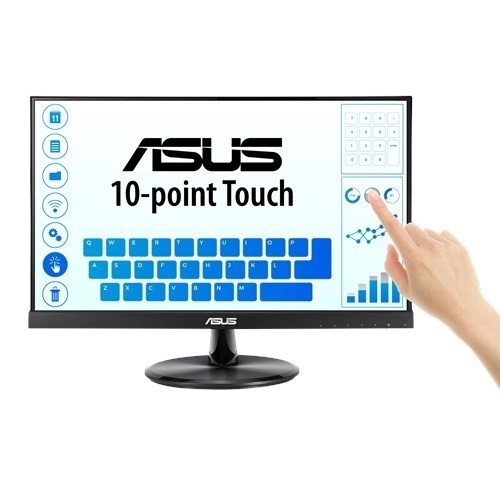 Monitor 21,5 inch FHD IPS Touchscreen 10P HDMI D-SUB USB Luidspreker