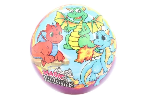 Bal met drakenmotief 23 cm