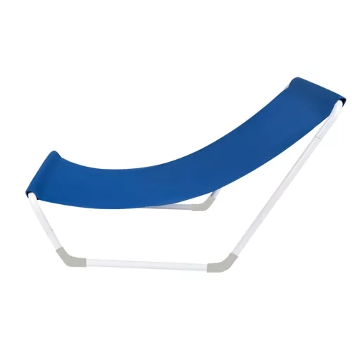 Opvouwbare toeristen ligbed blauw - Malatec