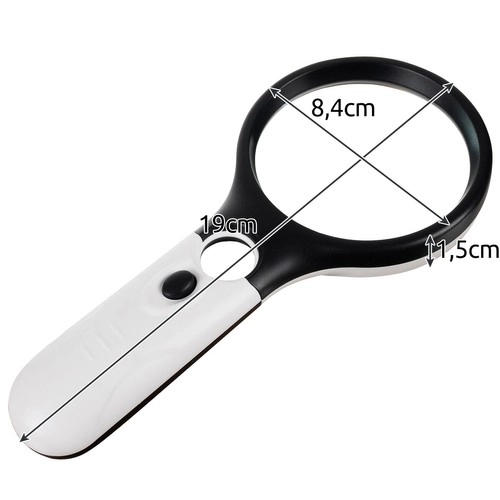 Ergonomische loep met LED-verlichting Izoxis
