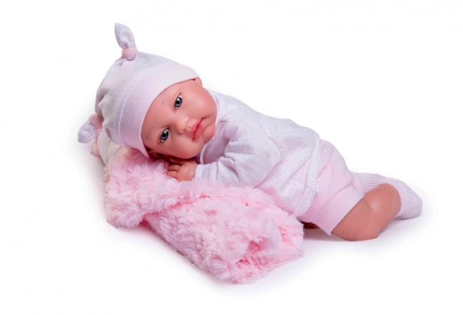Antonio Juan 7030 Toneta Realistische baby met geluiden en zacht stoffen lichaam - 34 cm