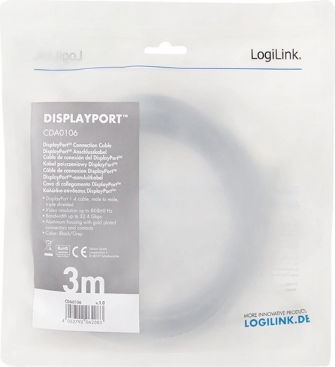 Comfortabele lengte van 3 meter