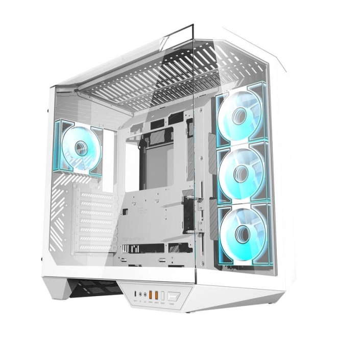 Computerbehuizing Darkflash met 4 ventilatoren wit