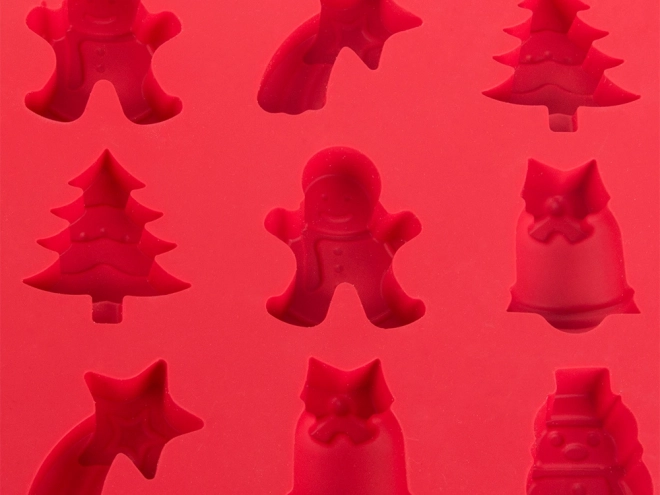 Kerstvormen voor peperkoek set van 6 stuks