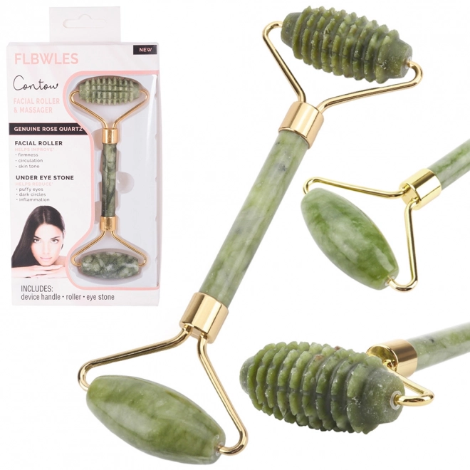 Jade massage roller