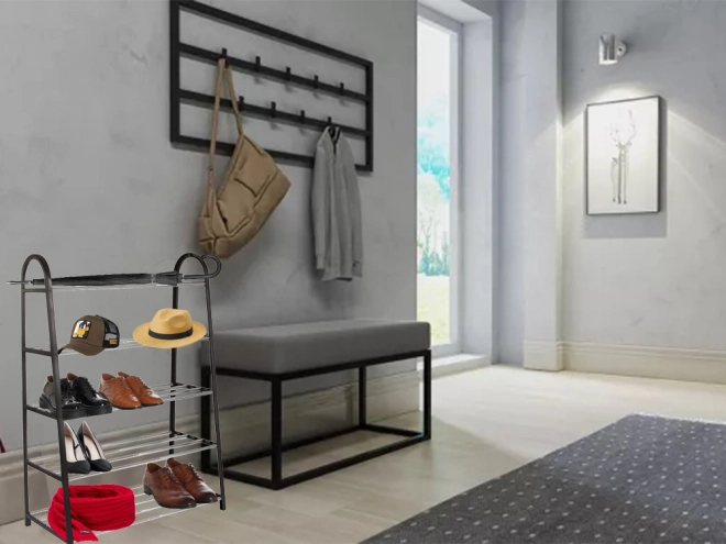 Organizer voor schoenen met grote kastplank