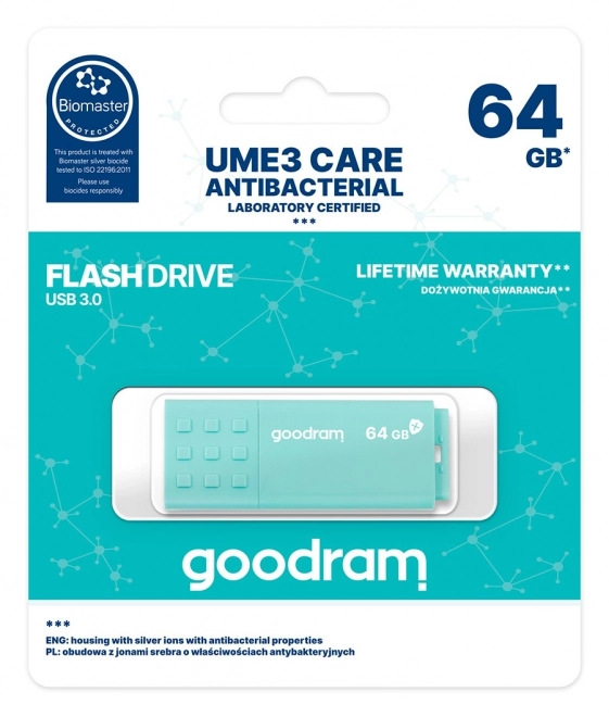 Geheugenkaart UME3 Care 64GB USB 3.0