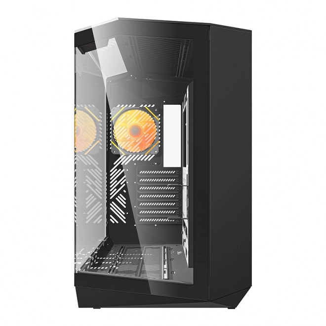 Computerkast Darkflash DY470 zwart
