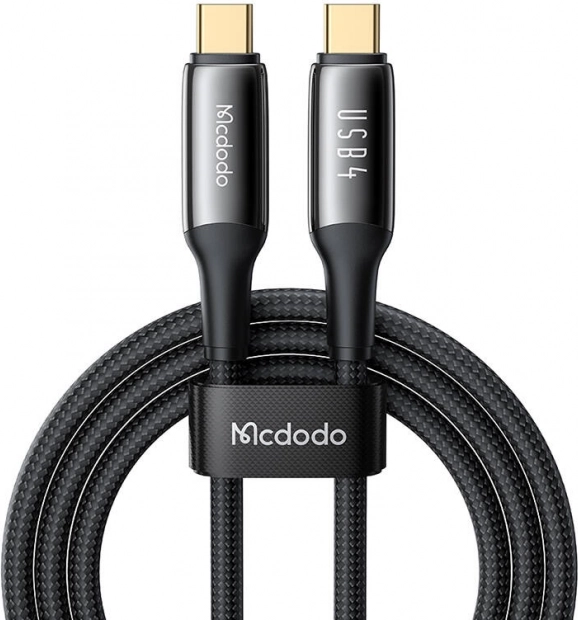 Mcdodo USB-C naar USB-C kabel, 240W, 1,2 m (zwart)