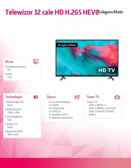 32 inch HD TV