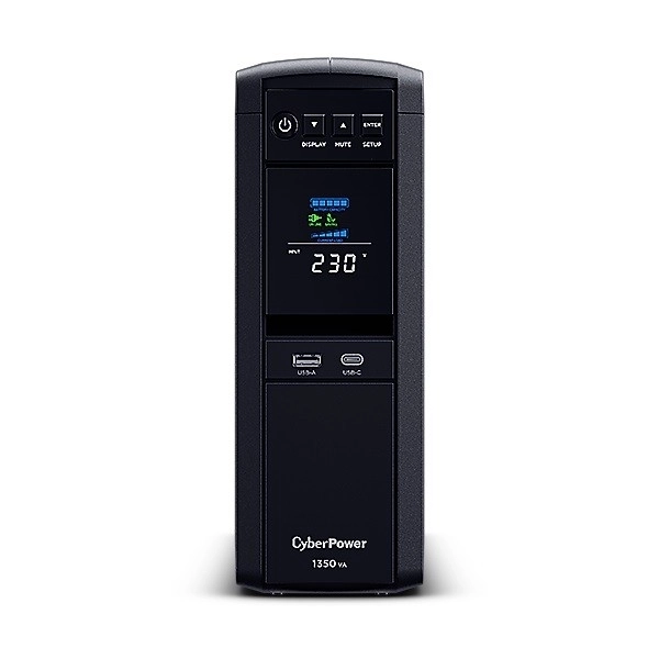 Back-up energiebron UPS CyberPower 1350 VA met LCD