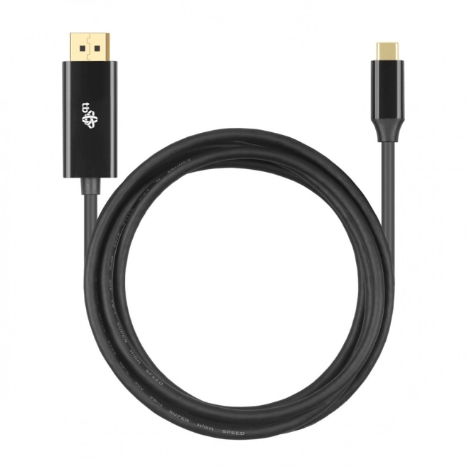 Kabel USB-C naar DisplayPort 2m zwart