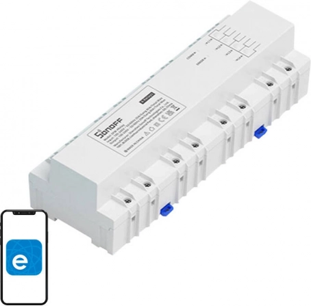 Slimme schakelaar Sonoff SPM-4Relay