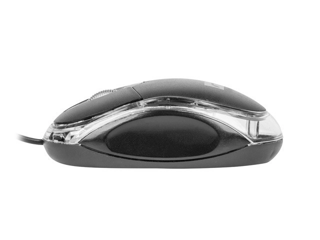 Bedrade optische muis Natec Vireo 2, 1000 DPI, zwart