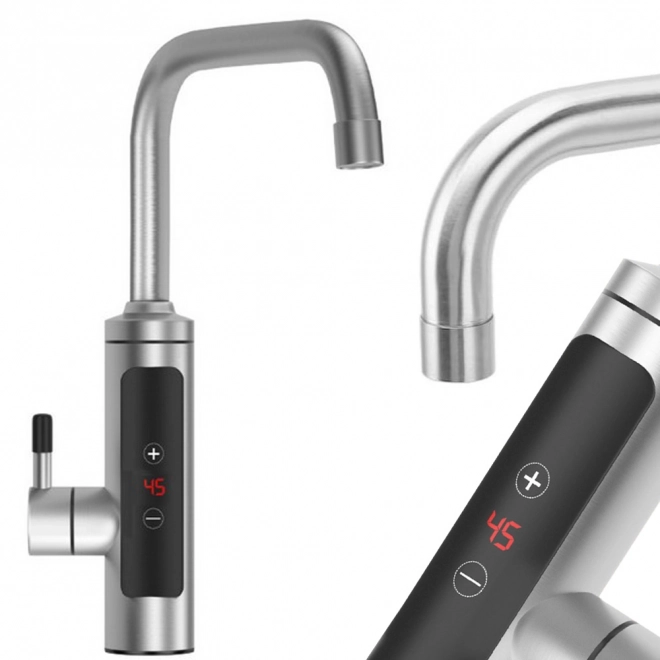 Elektrische doorstromer waterverwarmer met LCD-scherm