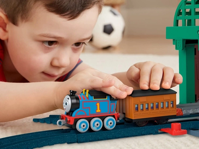 Fisher-Price Treintje Thomas en Vrienden Station Grodkov trein