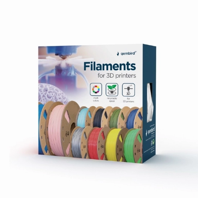 Filament voor 3D-printer PETG 1,75mm 1kg Natuurlijk