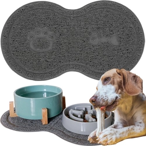 Mat voor voerbakken voor honden en katten Purlov