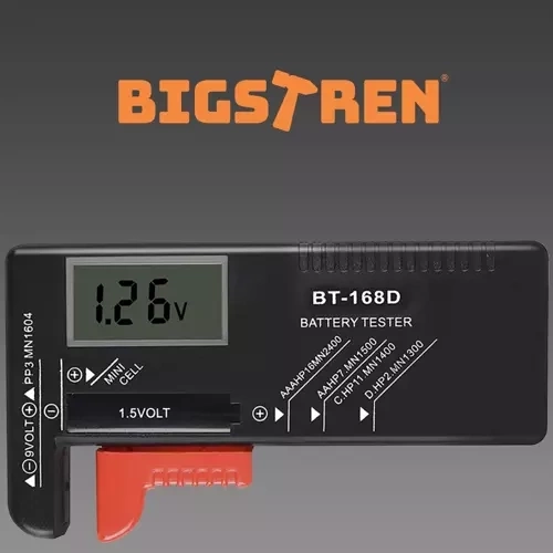Bigstren 19898 tester/meter batterij