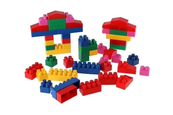 Bouwset LORI 3 plastic 50 stuks in doos 19x28x10cm