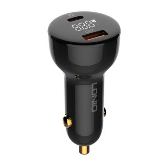 LDNIO auto oplader USB en USB-C 100 W