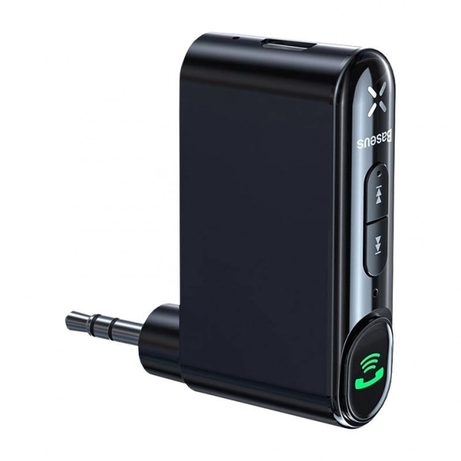 Baseus Qiyin AUX Bluetooth-ontvanger voor auto zwart