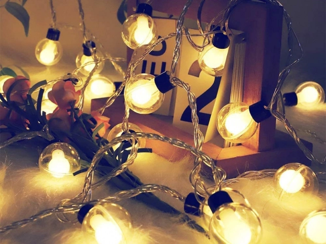 Tuin zonne-energie verlichting met 20 warme LED-lampen