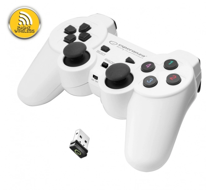Draadloze controller Esperanza EGG108W (wit)