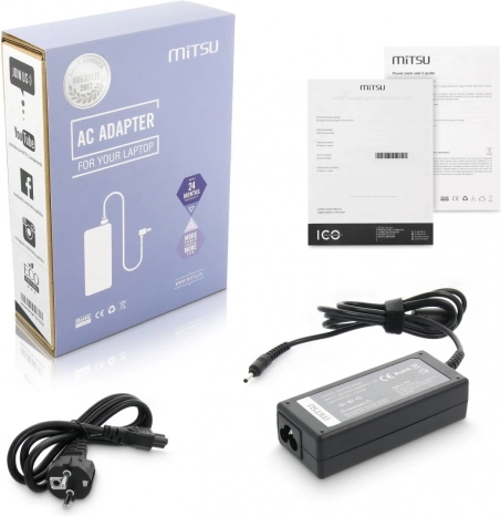 Oplader/charger 19V 3,42A (3,0x1,1) - Acer 65W