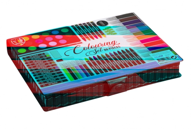 Schilderset voor kleine schilders 80 stuks