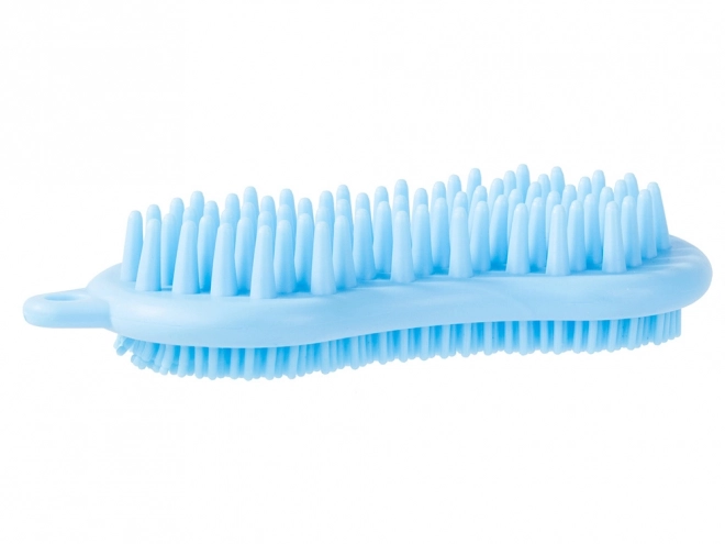 Siliconen massageborstel voor lichaam en hoofd