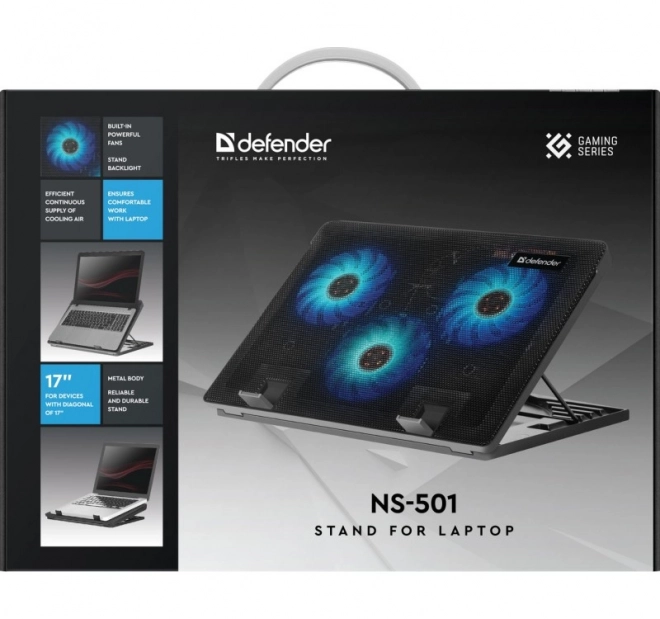 Koelpad voor laptop Defender NS-501 15.6"-17"