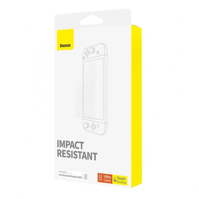 Gehard glas Baseus Screen Protector voor Nintendo Switch 2019