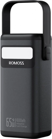 Powerbank Romoss 40000mAh 65W zwart