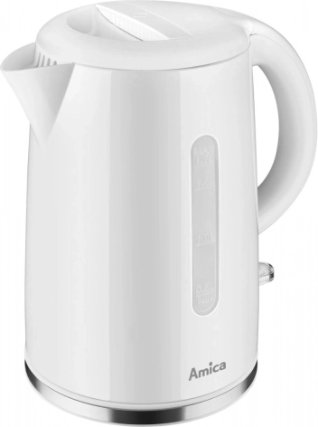 Elektrische waterkoker Amica wit 1,7 l