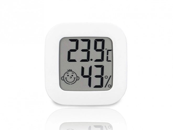 Digitale kamerthermometer en hygrometer