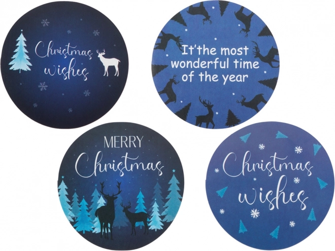 Kerstdecoratieve stickers