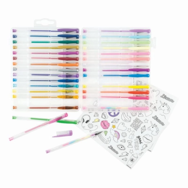 Gelpennen MAKE IT REAL - Set van 30 kleuren