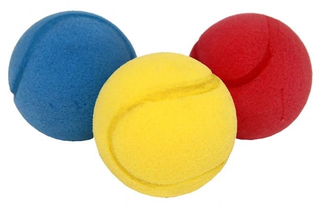 Schuimballetjes voor soft tennis 7 cm 3 stuks
