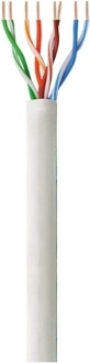 Installatiekabel UTP Cat6 CCA 4x2, 305 m, grijs