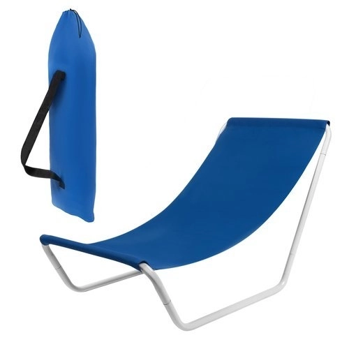 Opvouwbare toeristen ligbed blauw - Malatec
