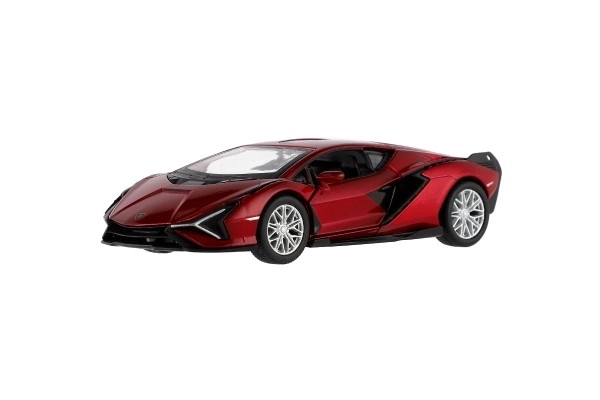 Modelautootje Lamborghini Sián FKP 37 terugtrekmechanisme