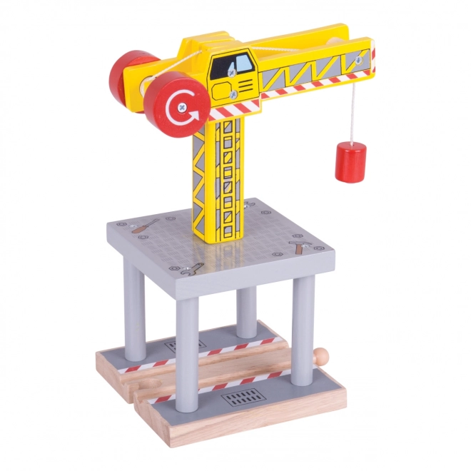 Bigjigs Rail Grote Gele Kraan