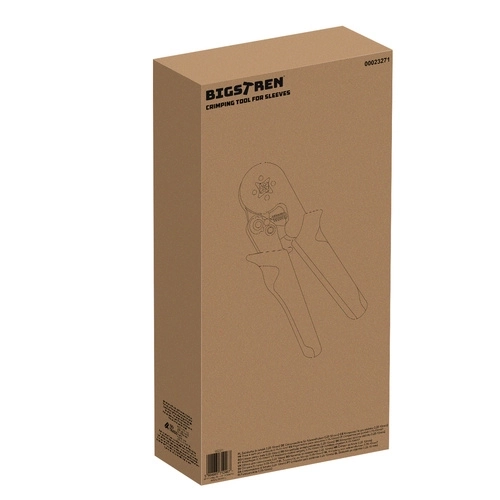 Krimptang voor hulsjes 0,25-10mm2 Bigstren 23271