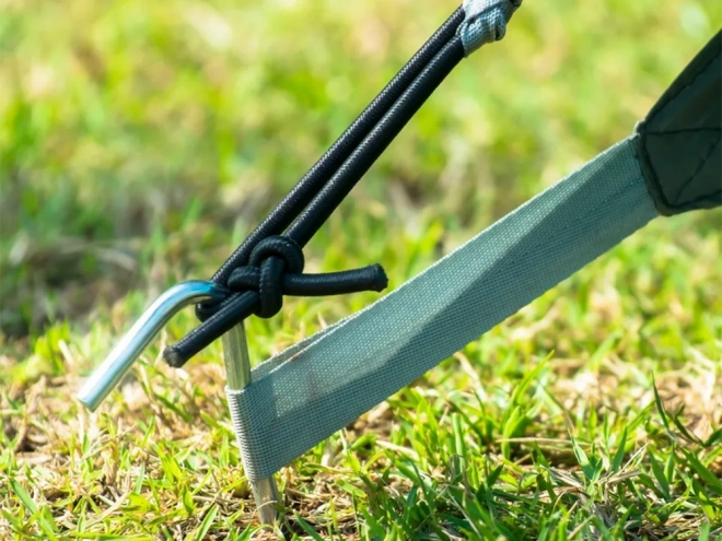 Tentharingen staal 31cm 10st haken en lussen